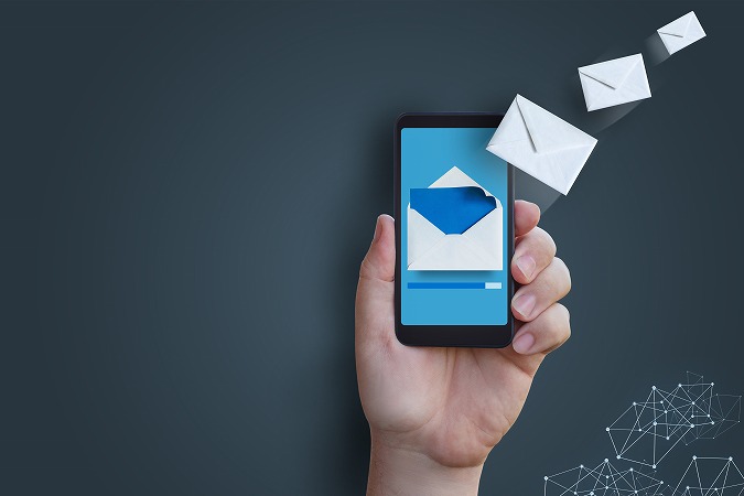 スマホからメール送る